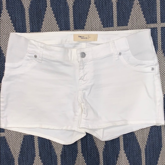 GAP Pants - Gap Maternity White Shorts